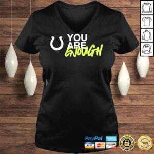 VLadies Colts Community You Are Enough Shirt