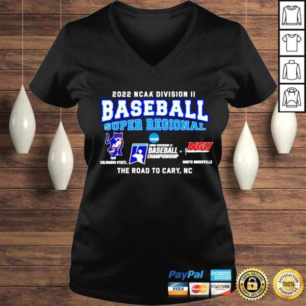 Columbus State vs North Greenville 2022 NCAA Division II Super Regional shirt - Image 2