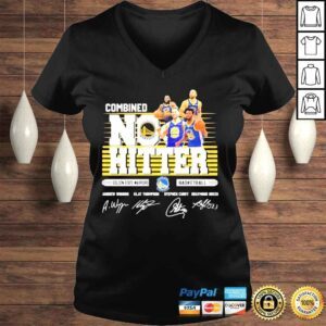 VLadies Combined no hitter golden state warriors basketball shirt