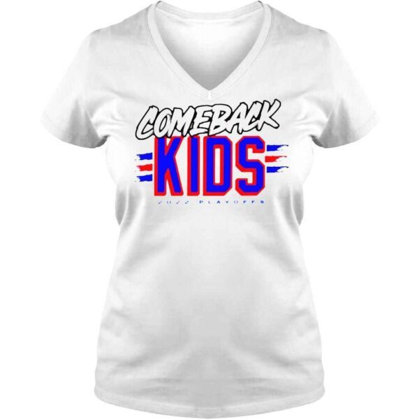 Comeback Kids 2022 Playoffs TShirt - Image 2