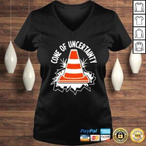 VLadies Cone of uncertainty shirt