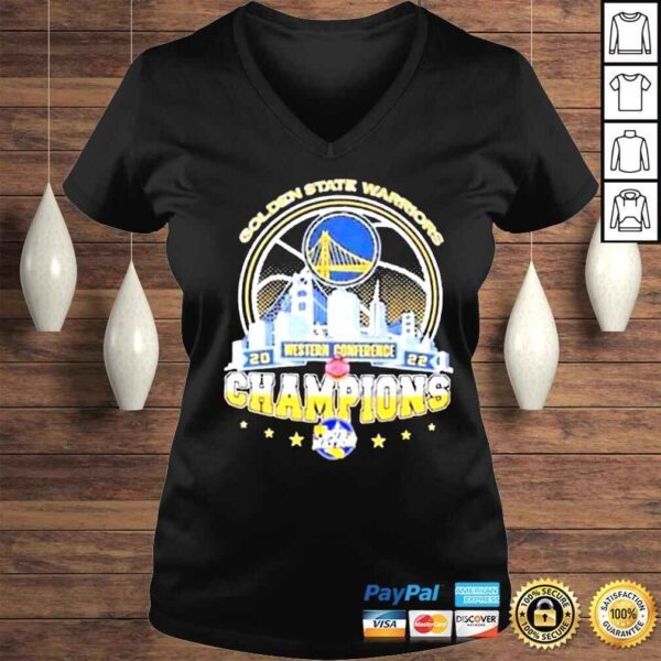 Congratulations Golden State Warriors dub nation 2022 Western Conference Champions shirt - Image 2