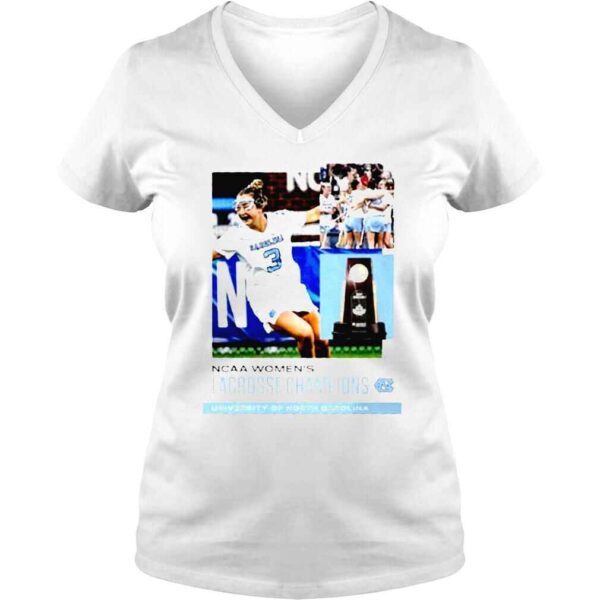 Congratulations Tar Heels Champions NCAA Womens Lacrosse Champions Shirt - Image 2