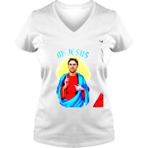 VLadies Connor McDavid Mc Jesus art shirt