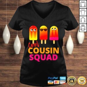 VLadies Cool cousin squad popsicles shirt