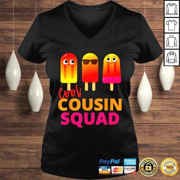 Cool cousin squad popsicles shirt - Image 2