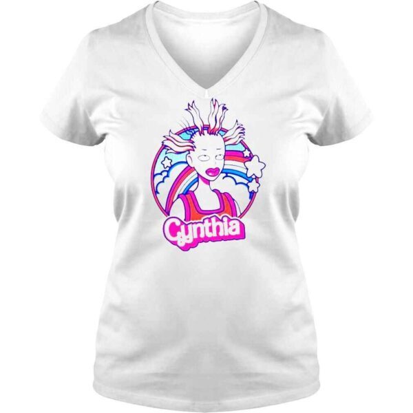 Crazy Doll Cynthia Chuckie Finster Rugrats TShirt - Image 2