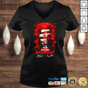 VLadies Cut face Dr Strange Scarlet Witch Doctor Strang in the Multiverse of Madness signatures shirt