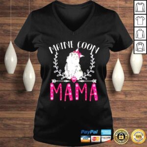 VLadies Cute Maine Coon Main Coon Mama Mother Day Shirt