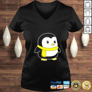 VLadies Cute mascot Pittsburgh penguins shirt