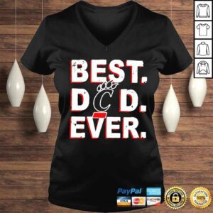 VLadies Dad Ever Cincinnati Bearcats Fathers Day shirt