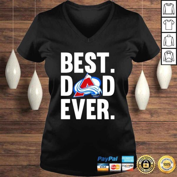 Dad Ever Colorado Avalanche logo shirt - Image 2