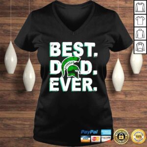 VLadies Dad Ever Fathers Day Michigan State shirt