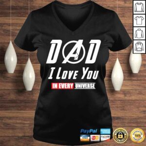 VLadies Dad I love In every Universe shirt