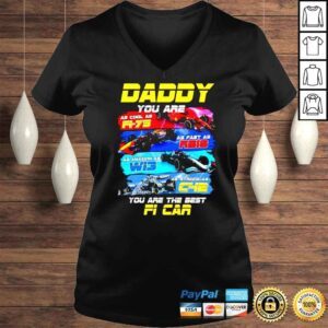 VLadies Daddy you are as cool as Fi75 as fast as RBi8 shirt