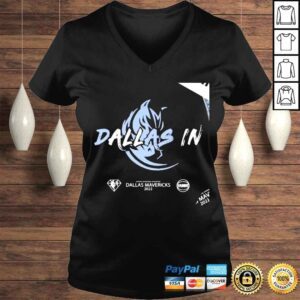 VLadies Dallas Mavericks Dallas in Playoffs 2022 shirt