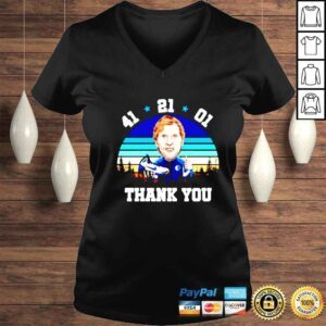 VLadies Dallas Mavericks Dirk Nowitzki 41 21 01 thank you vintage shirt