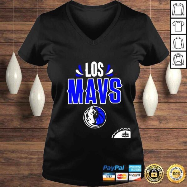 Dallas Mavericks Los Mavs logo 2022 shirt - Image 2