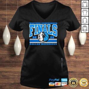 VLadies Dallas Mavericks The Western Conference Finals Shirt