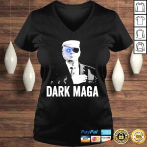 VLadies Dark maga Trump ultra maga shirt