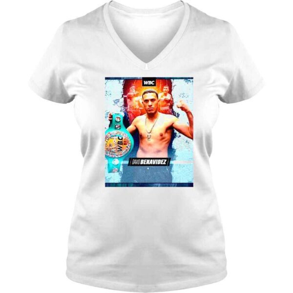 David Benavidez Defeats Lemieux Get WBC Belt Back TShirt - Image 2