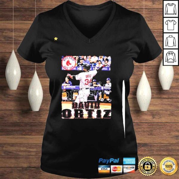 David Ortiz Boston Red Sox 2022 shirt - Image 2