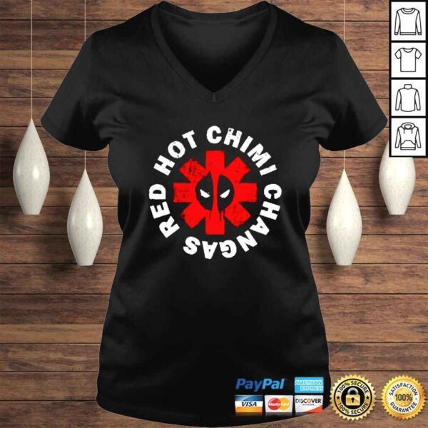 Deadpool red hot Chimichangas shirt - Image 2