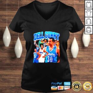 VLadies Dell Curry Charlotte Hornets shirt