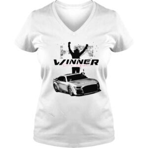 VLadies Denny Hamlin 600 Race Win Tshirt