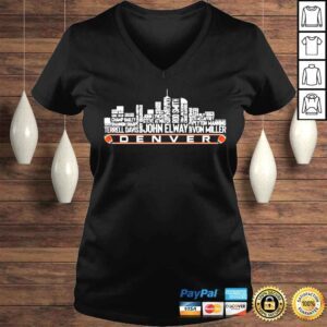 VLadies Denver Football Team All Time Legends 2022 Shirt