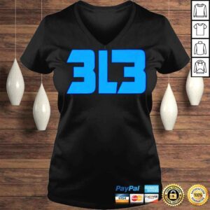 VLadies Detroit LYFE The 313 TShirt