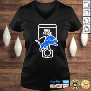 VLadies Detroit Lions One Pride TShirt