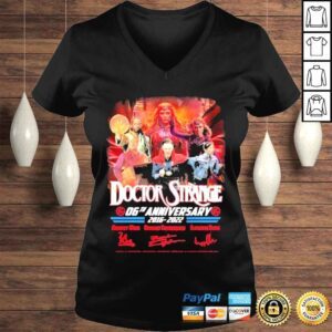 VLadies Doctor strange 06th anniversary 2016 2022 thank you for the memories shirt