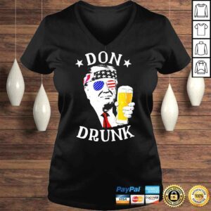 VLadies Don Drunk Trump Shirt