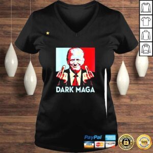 VLadies Donald Trump Dark Maga Fuck shirt