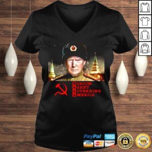 VLadies Donald Trump Maga Moscow Agent Governing America shirt