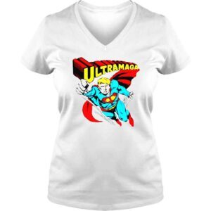 VLadies Donald Trump Store Trump Superman Ultra Maga Shirt