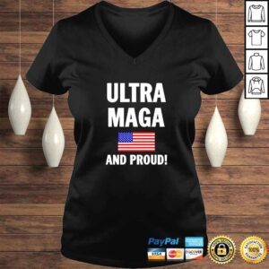 VLadies Donald Trump Ultra Maga And Proud TShirt