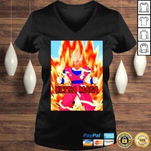 VLadies Donald Trump Ultra Maga Goku 2022 Shirt