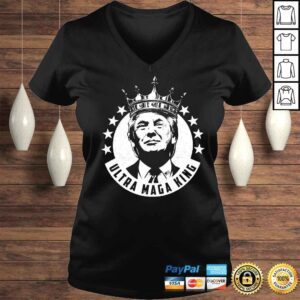 VLadies Donald Trump Ultra Maga King Tshirt