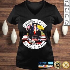 VLadies Donald Trump daughters of Trump maga chapter shirt