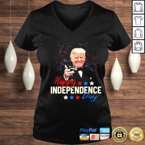 VLadies Donald Trump happy Independence Day 2022 shirt