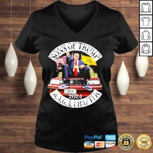 VLadies Donald Trump sons of Trump maga chapter 2024 shirt