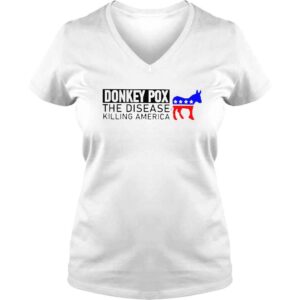 VLadies Donkey Pox the disease killing America shirt