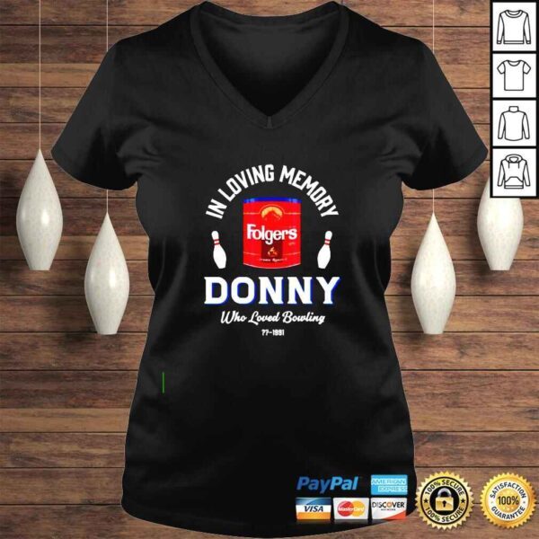 Donny Who Loved Bowling shirt - Image 2