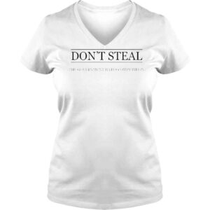 VLadies Dont Steal The Government Hates The Competition TShirt