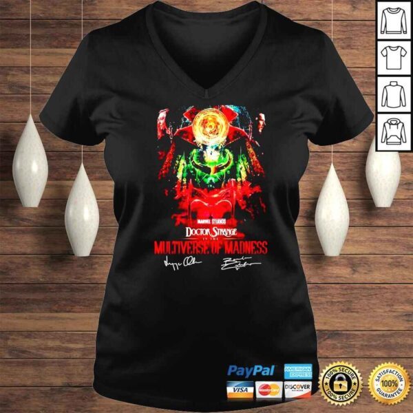 Dr Strange Loki Scarlet Witch Doctor Strang in the Multiverse of Madness signatures shirt - Image 2