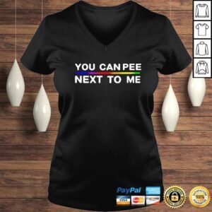 VLadies Drewberz you can pee next to me shirt