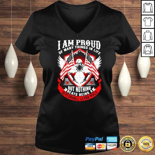 Eagle I am proud of many things in life Tshirt - Image 2