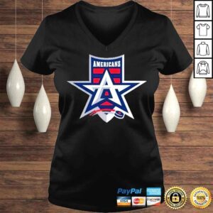 VLadies Echl Allen Americans Logo Shirt